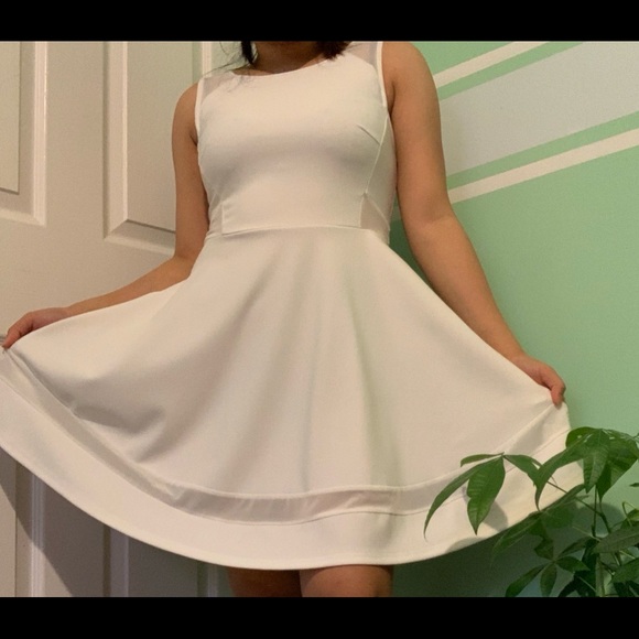 White Midi Dress - Picture 1 of 6